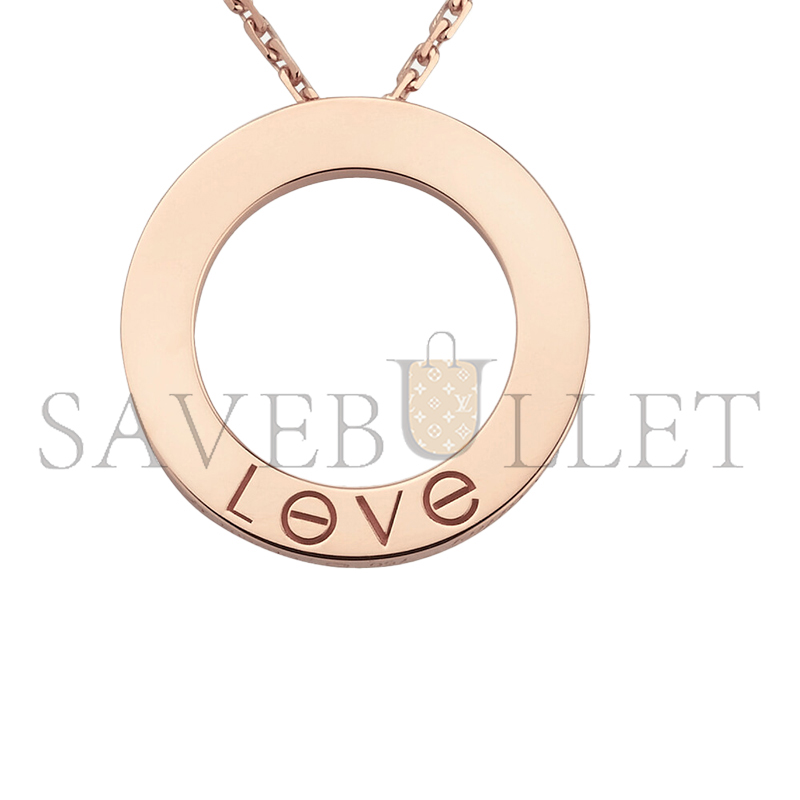 CARTIER LOVE PENDANT, 3 DIAMONDS B7014700